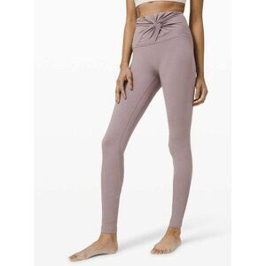 Lululemon Align High-Rise Tight 28" *Twist Waist Violet Verbena Size 12 EUC